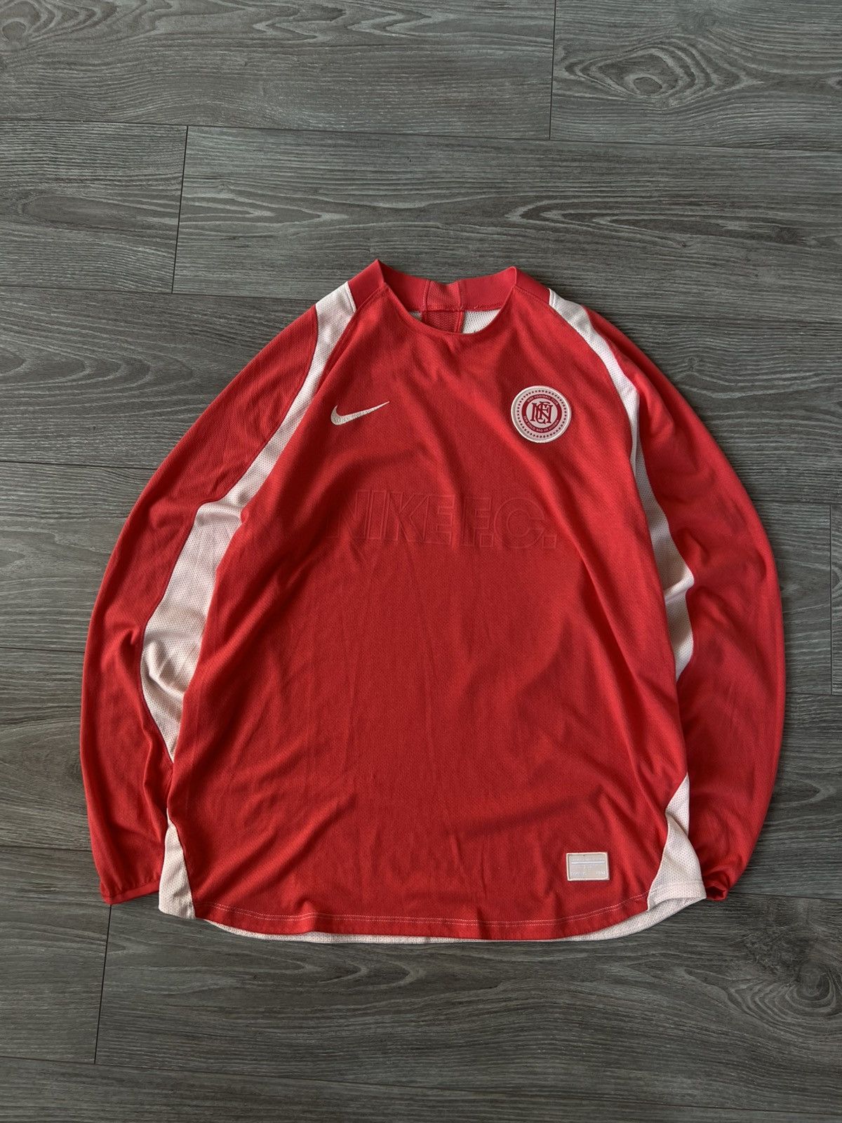 Nike ‼️Nike Dri Fiit Football Soccer Total FC Big Logo Jersey‼️ Size US M / EU 48-50 / 2 - 1 Thumbnail