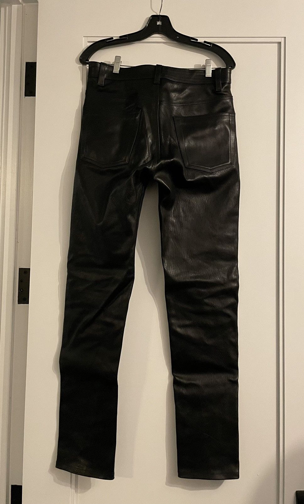 Balenciaga SS19 Leather pants Size US 30 / EU 46 - 2 Thumbnail