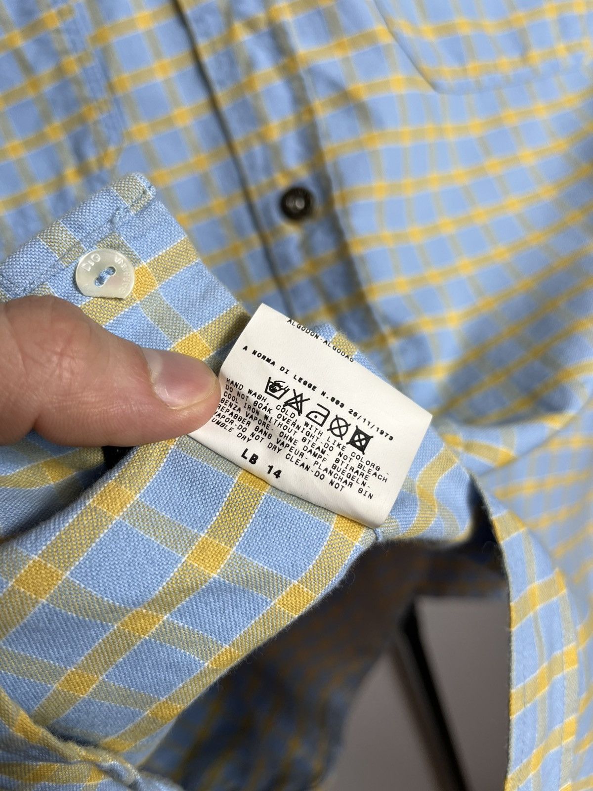 Dolce & Gabbana dolce & gabbana plaid shirt button short sleeve slim mens Size US XXL / EU 58 / 5 - 7 Thumbnail