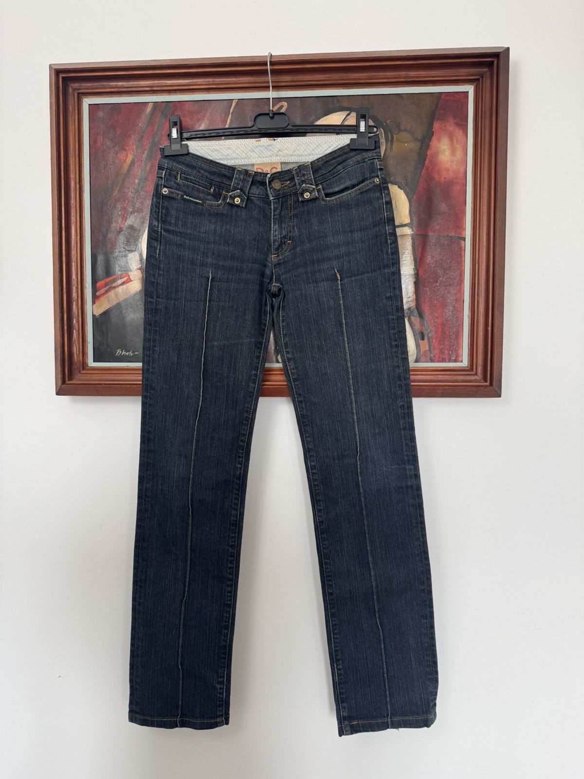 Dolce & Gabbana Dolce&Gabbana D&G Vintage Y2k Denim Jeans Pant designer rare Size 26" / US 2 / IT 38 - 1 Thumbnail