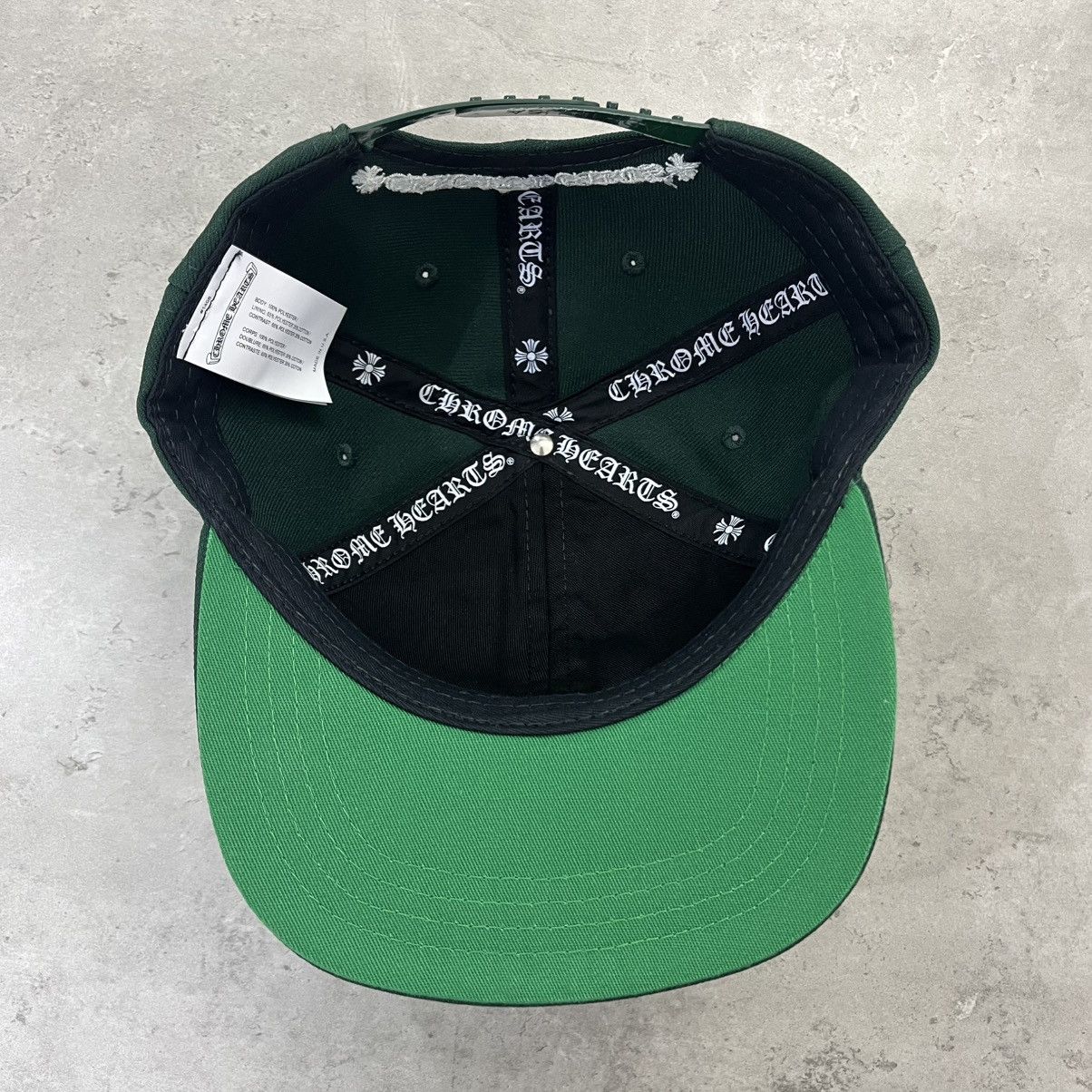 Chrome Hearts Chrome Hearts ESSENTIALS LA BASEBALL CAP Forest Green Size ONE SIZE - 4 Thumbnail