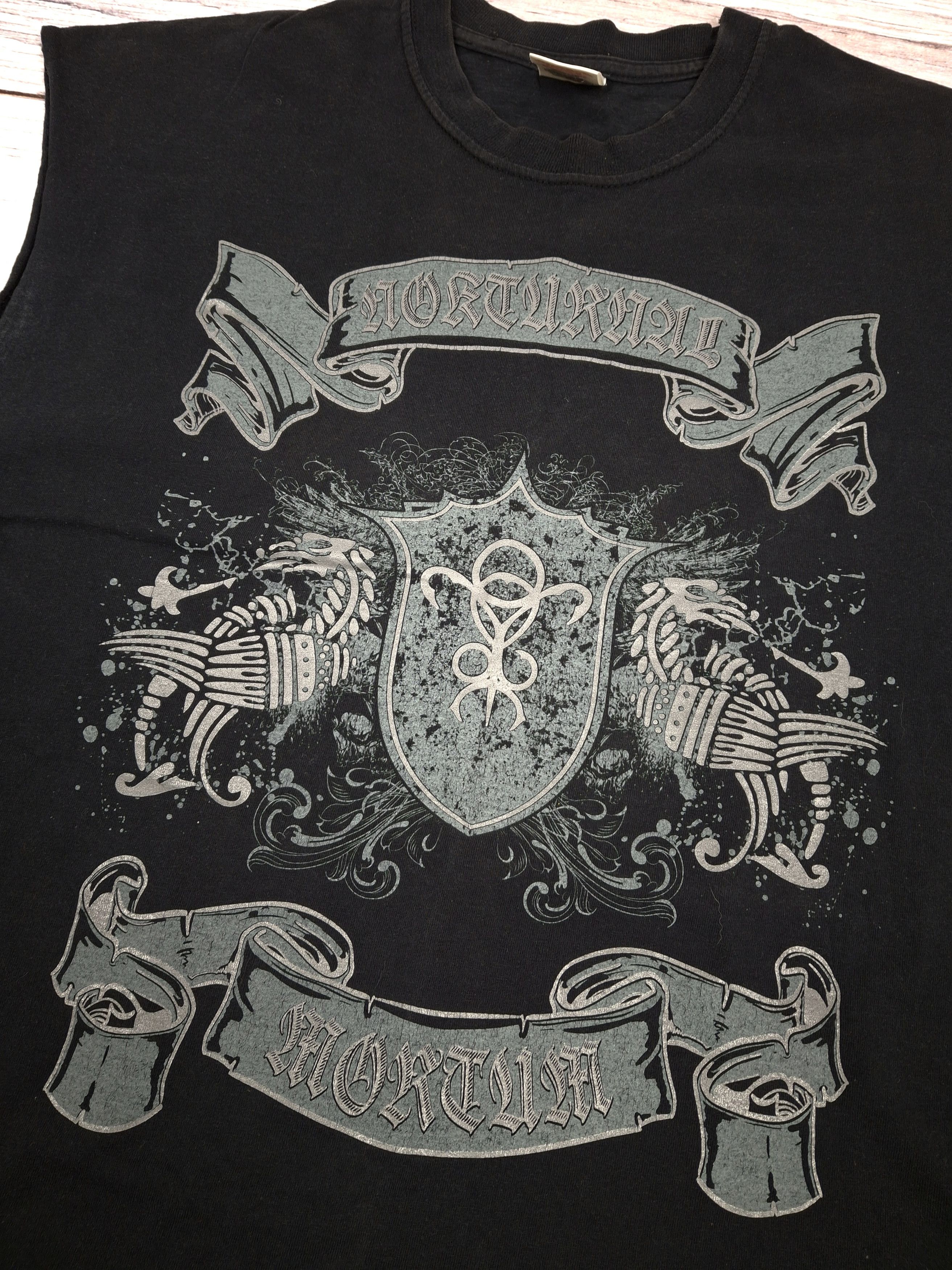 Band Tees × Vintage Rare Nokturnal Mortum band vintage sleeveless t-shirt 00s Size US M / EU 48-50 / 2 - 3 Thumbnail