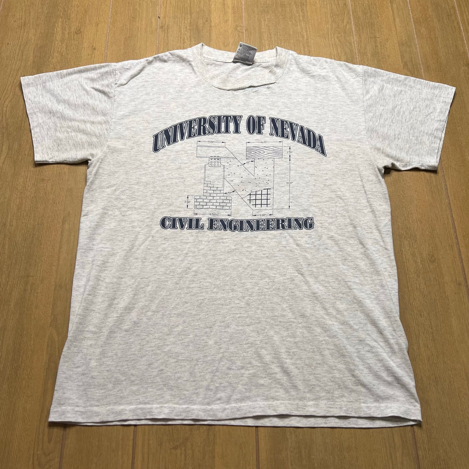 Vintage Vintage 1996 University of Nevada Civil Engineering Large Size US L / EU 52-54 / 3 - 1 Thumbnail