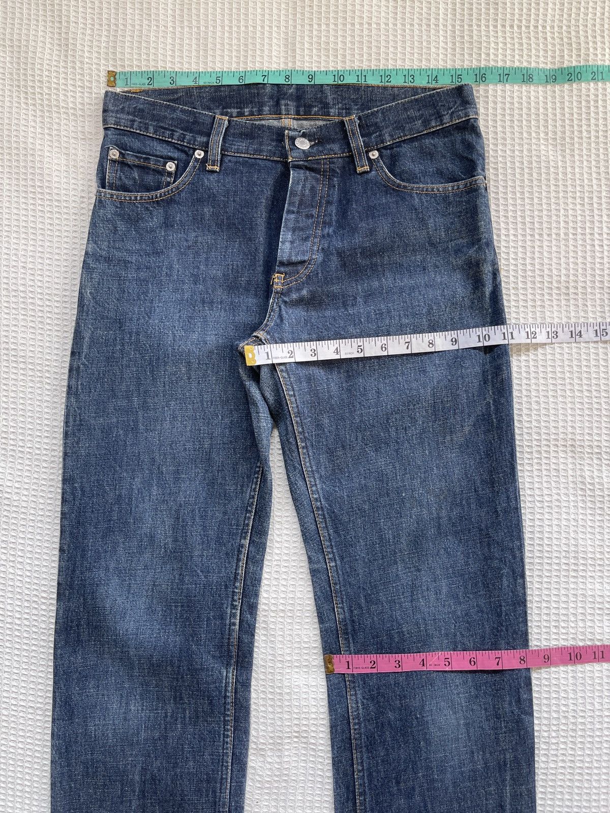 Helmut Lang Rare🔥Helmut Lang🔥Classic Denim/Classic Cut Jeans Size US 31 - 11 Thumbnail
