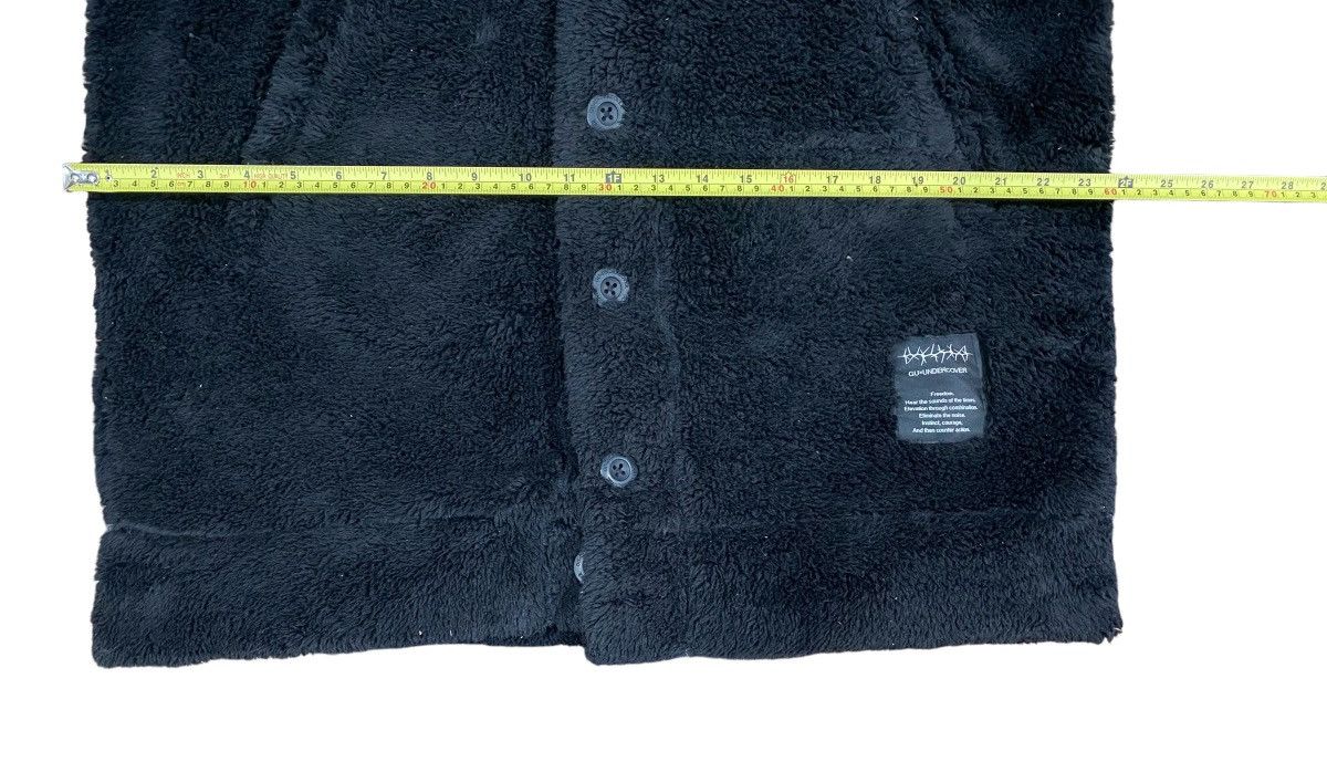 GU × Undercover Freedom GUxUNDERCOVER Fleece Button Jacket Cardigan (M) Size US M / EU 48-50 / 2 - 14 Thumbnail