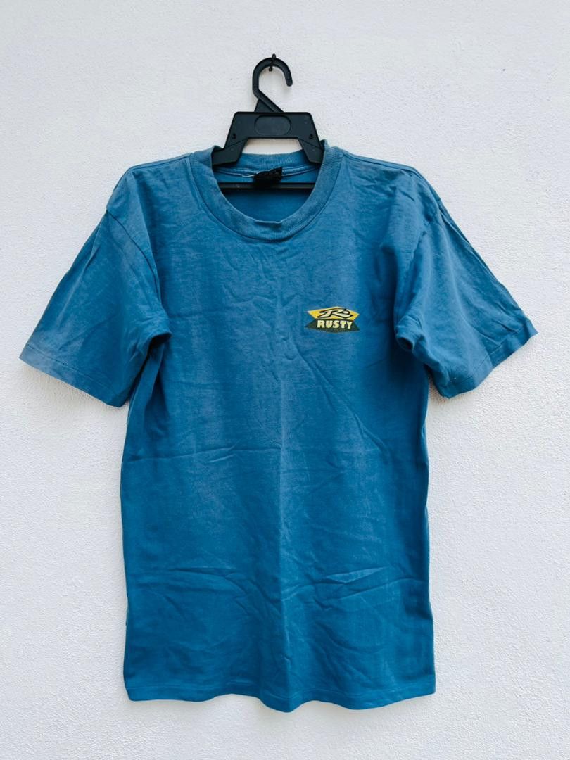 Rusty × Vintage Vintage 90s Rusty Streetwear Fashion Style Shirt Size US M / EU 48-50 / 2 - 2 Thumbnail