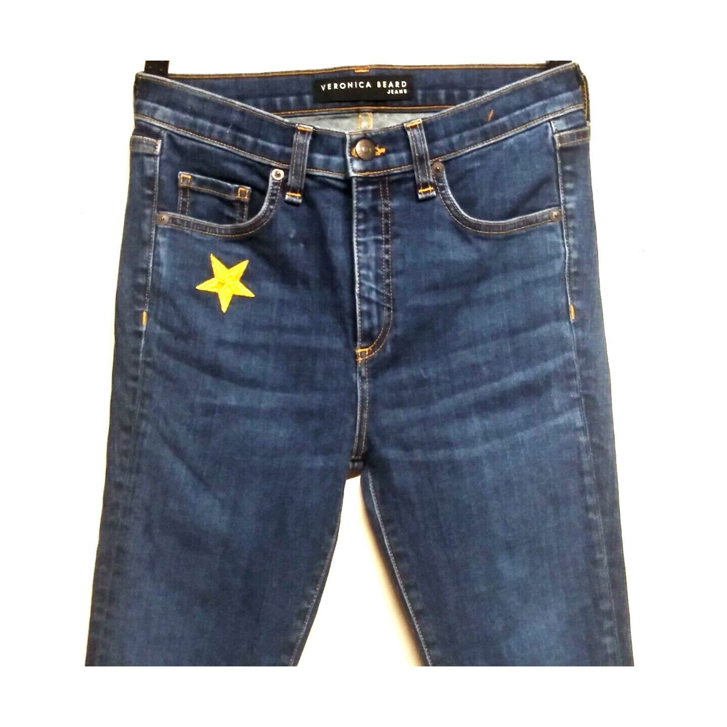 Veronica Beard Veronica Beard Jeans Blue Kate Skinny 10” High Rise Stretch Size 28" / US 6 / IT 42 - 3 Thumbnail