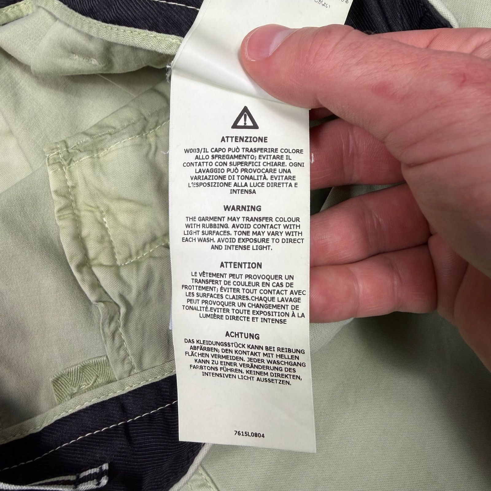 Stone Island Stone Island Bermuda Cargo Short Size 32" / US 10 / IT 46 - 14 Thumbnail