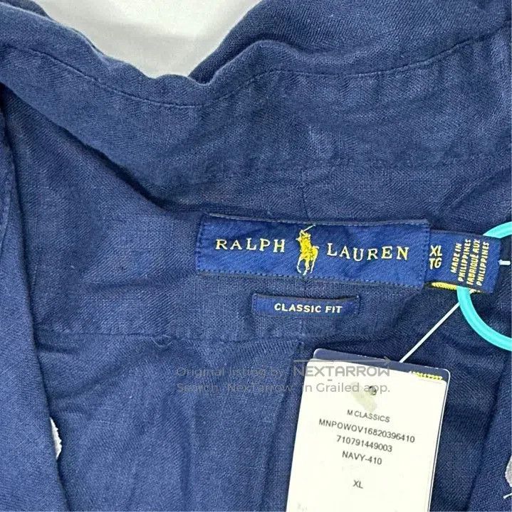 Polo Ralph Lauren Polo Ralph Lauren SS23 Solid Logo Embroidered Long Sleeve S Size US XL / EU 56 / 4 - 1 Thumbnail