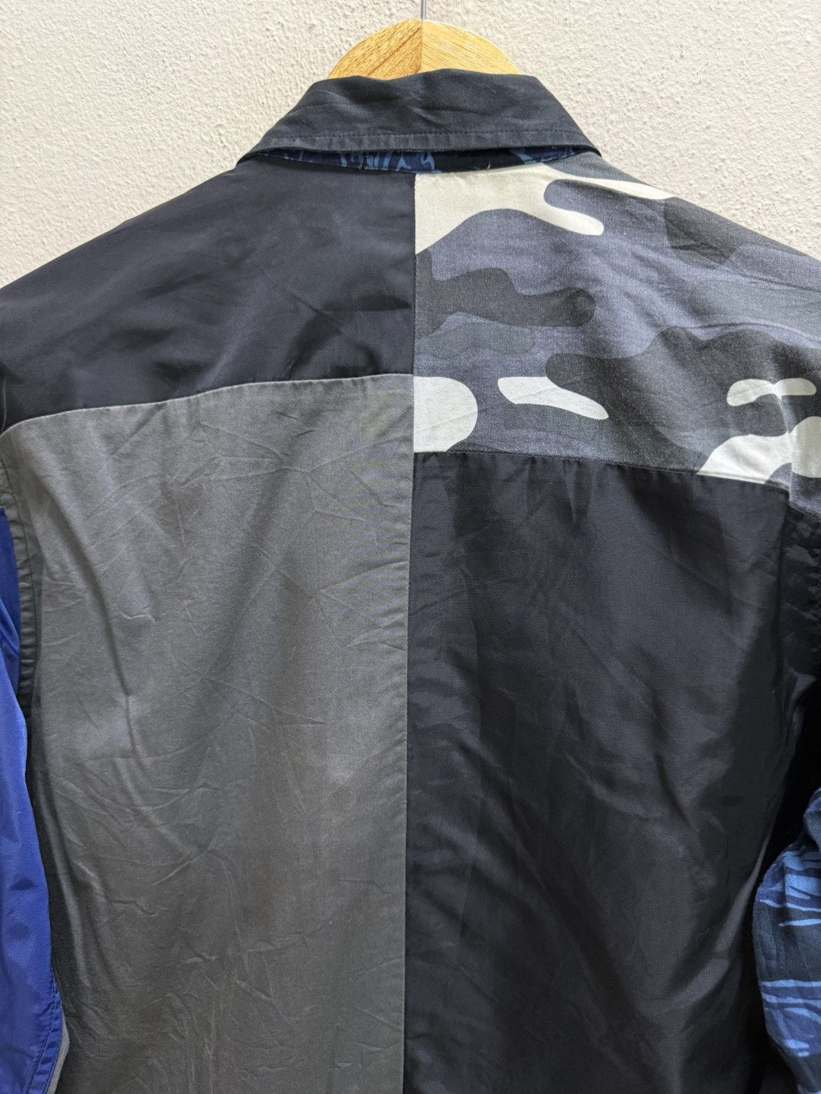 Diesel DIESEL PATCHWORK CAMO DESIGN STYLE BUTTON UP SHIRT Size US M / EU 48-50 / 2 - 25 Thumbnail