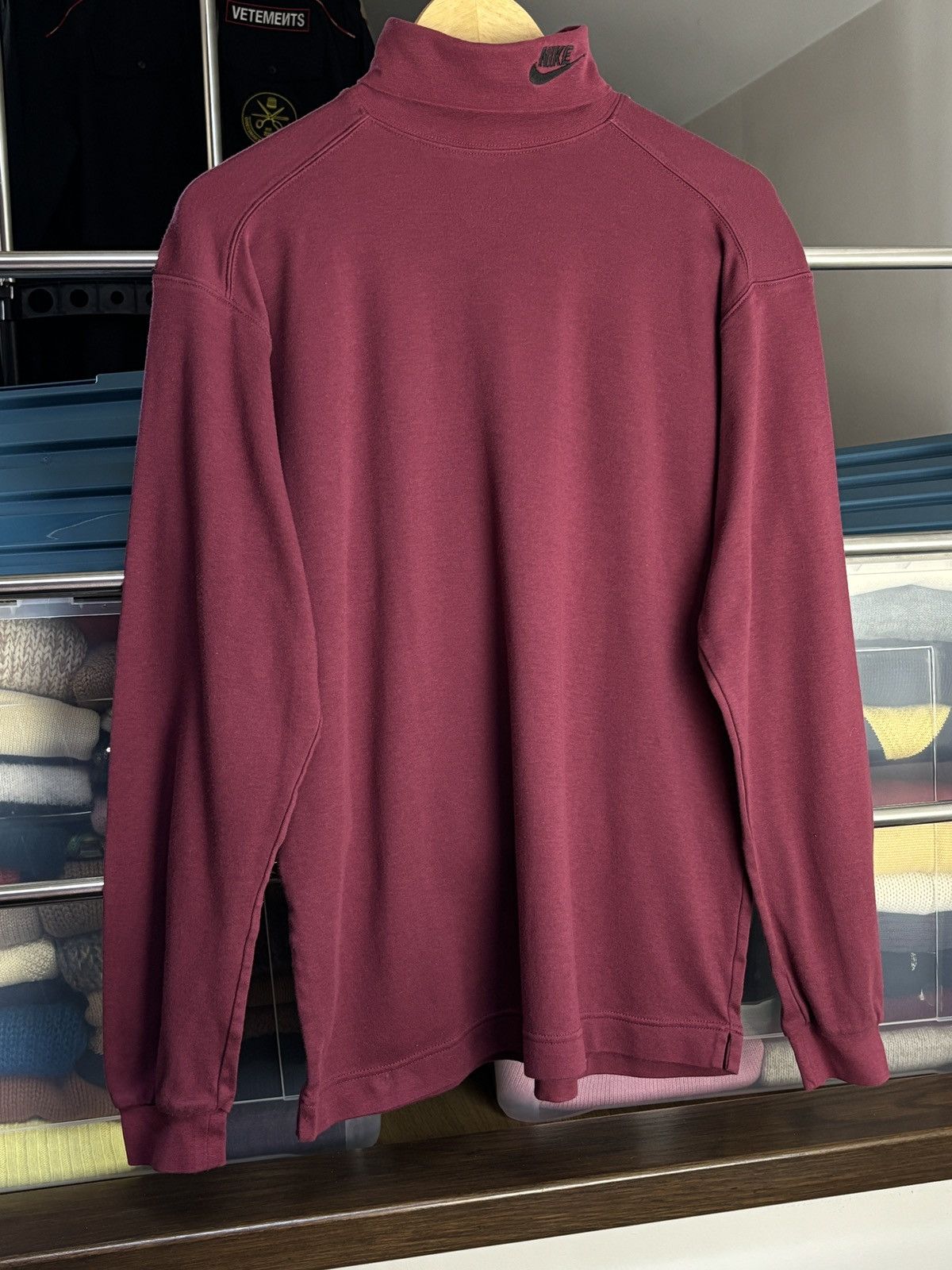 Vintage Vintage Nike Turtleneck Golf Sweatshirt Swoosh Logo Size US M / EU 48-50 / 2 - 2 Thumbnail