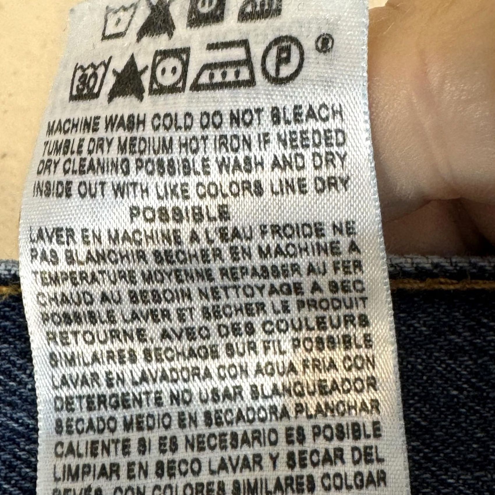 Levi's Levi's 505 Jeans Mens 34x30 Blue Denim Straight Medium Wash Classic Pants Regular Rise 505 Straight Fit Jeans Mens Size US 34 / EU 50 - 5 Thumbnail