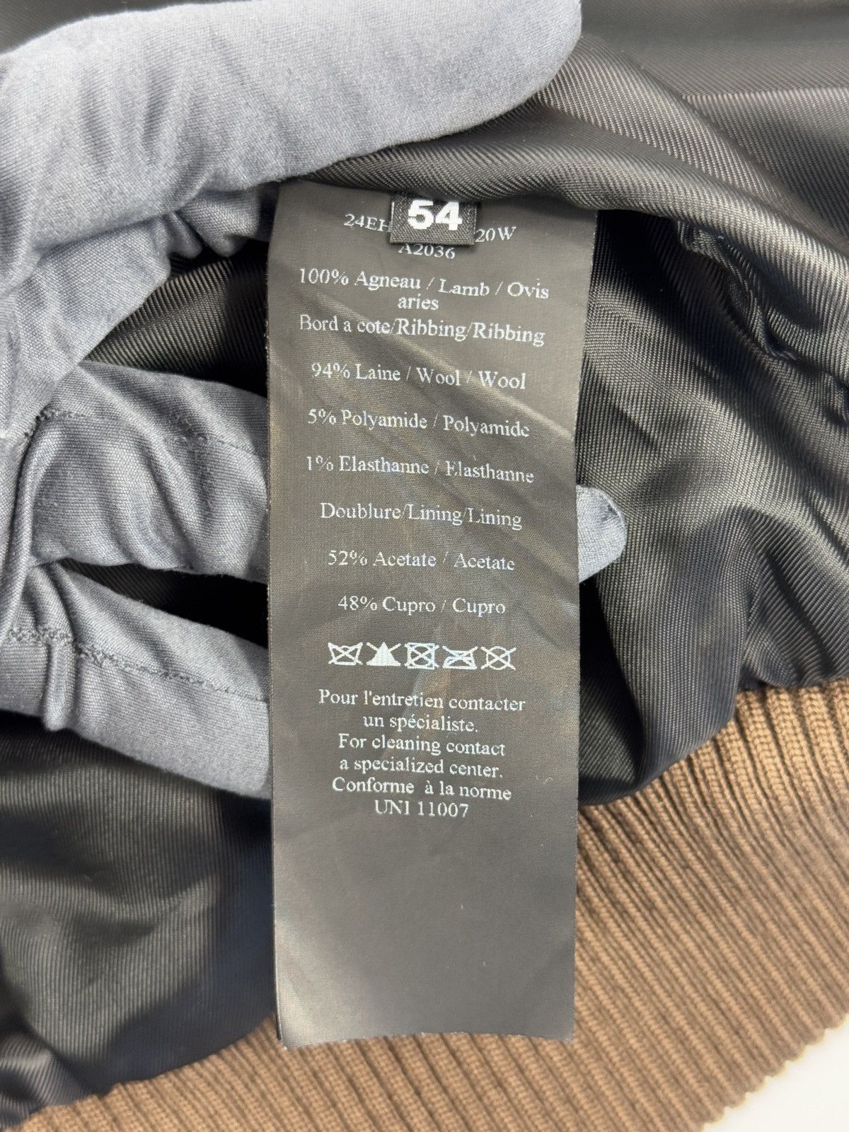 Yves Salomon SUEDE BOMBER JACKET Size US XL / EU 56 / 4 - 6 Thumbnail