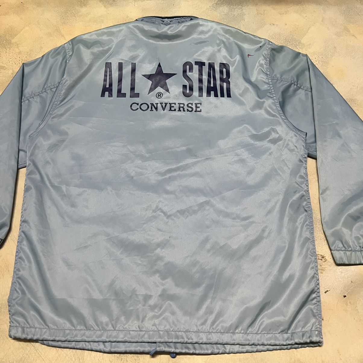 Converse Vintage Converse All Star Big Logo Coach Jacket Size US L / EU 52-54 / 3 - 20 Thumbnail