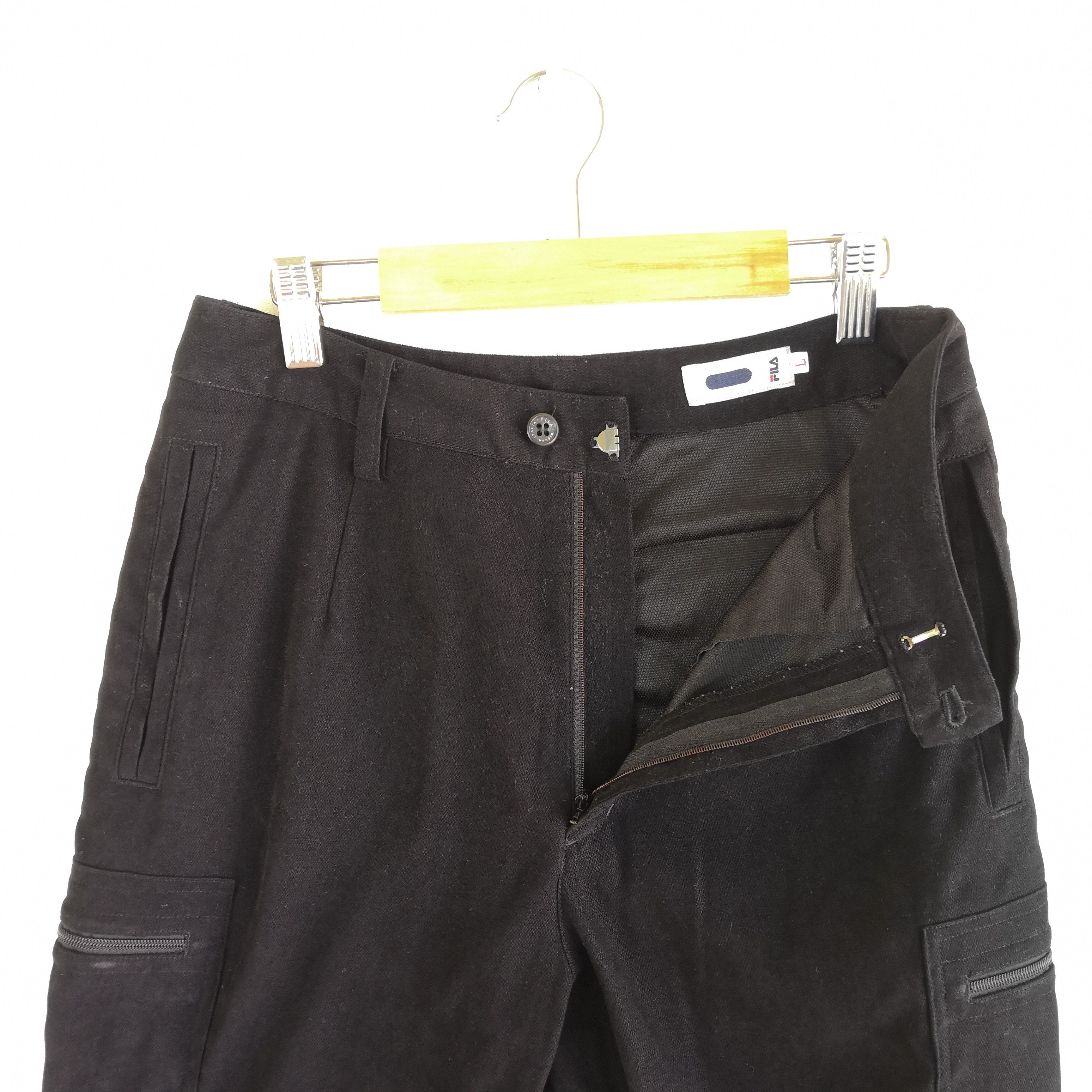 Japanese Brand Vintage Fila Cargo Pants Military Multi Pocket Trousers Size 26" / US 2 / IT 38 - 5 Thumbnail
