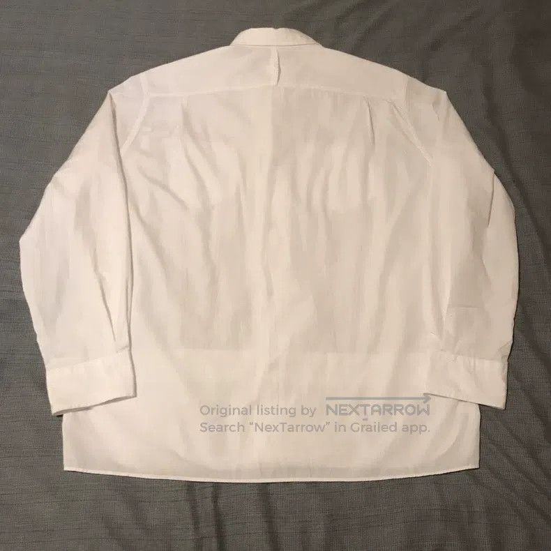 Junya Watanabe Junya Watanabe White cotton lapel long-sleeve linen mixed Size US L / EU 52-54 / 3 - 2 Thumbnail