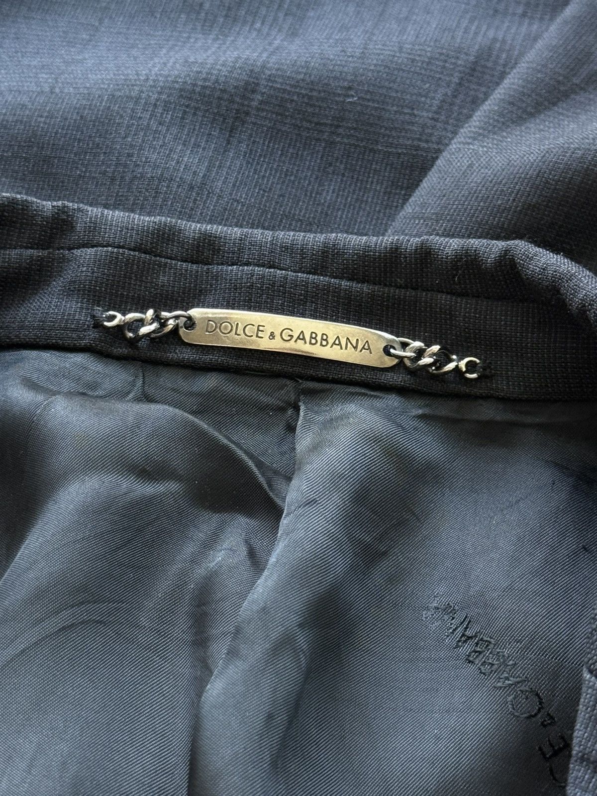 Dolce & Gabbana Dolce&Gabbana Wool tailored blazer jacket Size US S / EU 44-46 / 1 - 7 Thumbnail