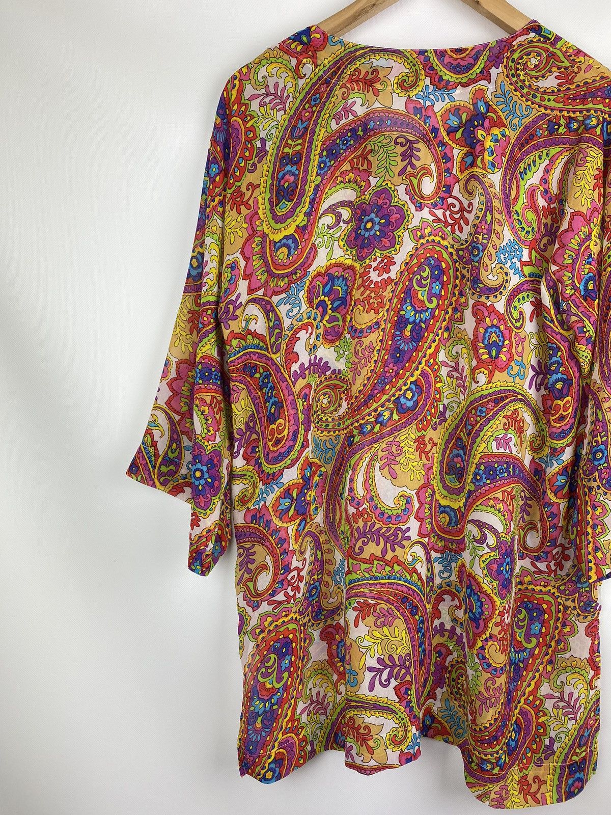 Dolce & Gabbana Dolce & Gabbana ladies Paisley patterned mesh tunic blouse Size M / US 6-8 / IT 42-44 - 11 Thumbnail