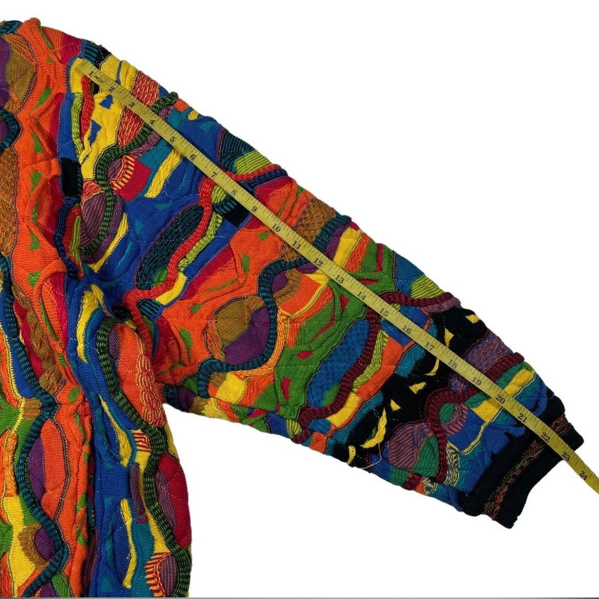 Coogi × Vintage VINTAGE COOGI 90’s ZIPPER KNITWEAR SWEATER Size US M / EU 48-50 / 2 - 18 Thumbnail