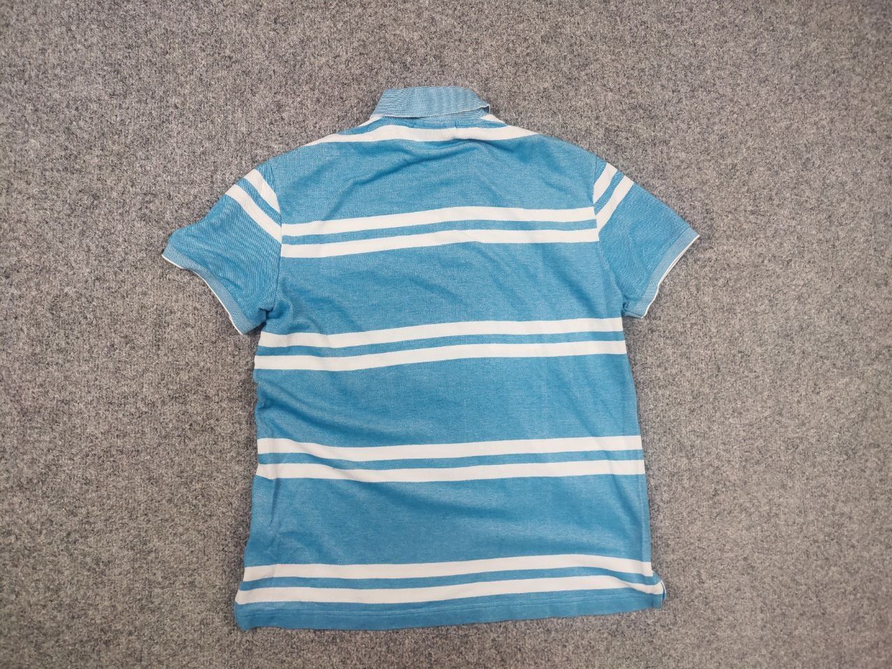 Lacoste Lacoste Regular Fit striped blue polo shirt Vintage Tee Size US M / EU 48-50 / 2 - 8 Thumbnail