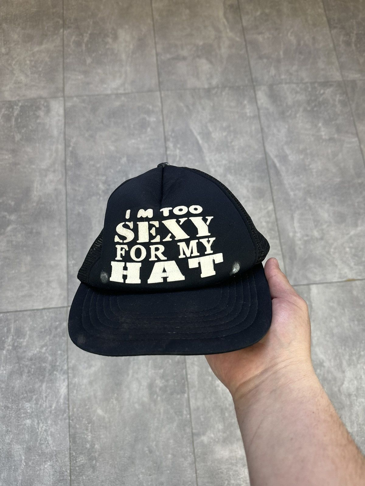 Other Vintage rare Humor 18+ Distressed hat cap Size ONE SIZE - 1 Thumbnail