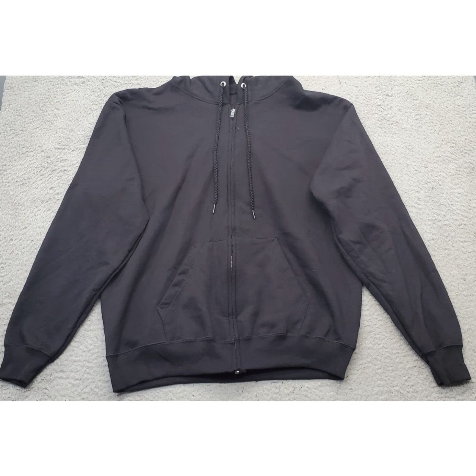 Hanes Hanes Comfort Blend Hoodie Mens M Black Fleece Lined Eco Smart American Pride Hoodie Mens M Black Size US M / EU 48-50 / 2 - 2 Thumbnail