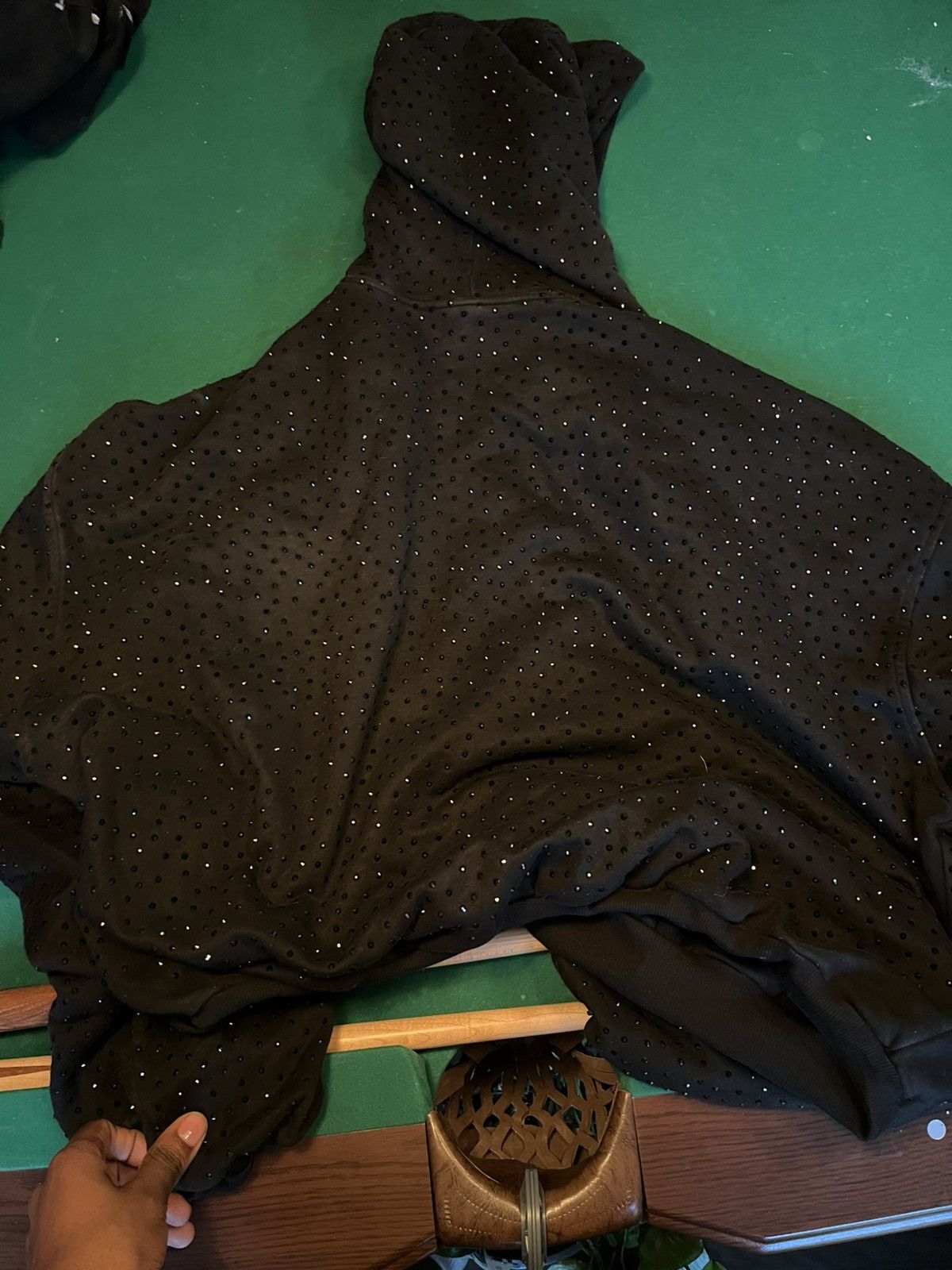 Other Dominion heavyweight rhinestone hoodie Size US S / EU 44-46 / 1 - 3 Thumbnail