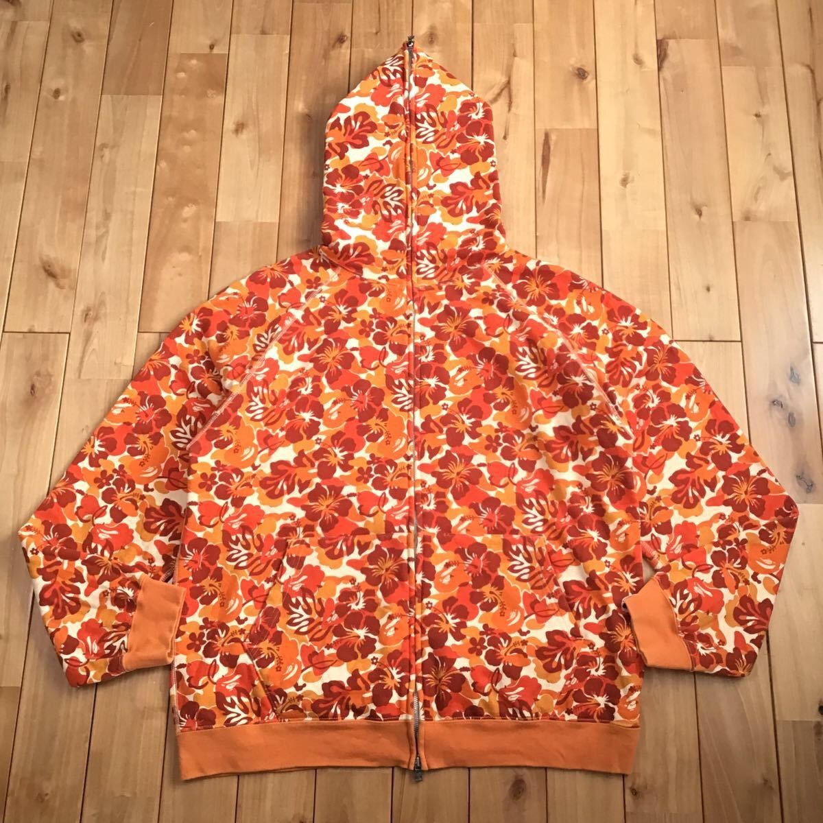 Bape jacket orange online