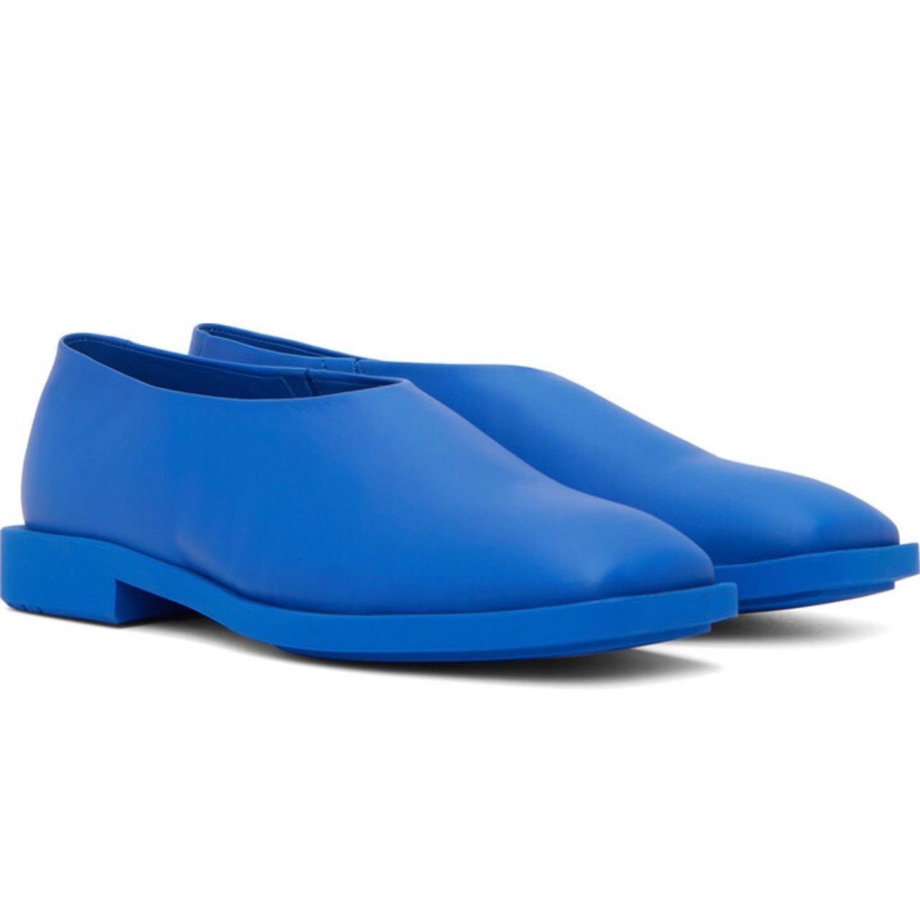 ECCO KOLLECTIVE X BIANCA SAUNDERS 41 ED MAGGOTY LOAFER BLUE