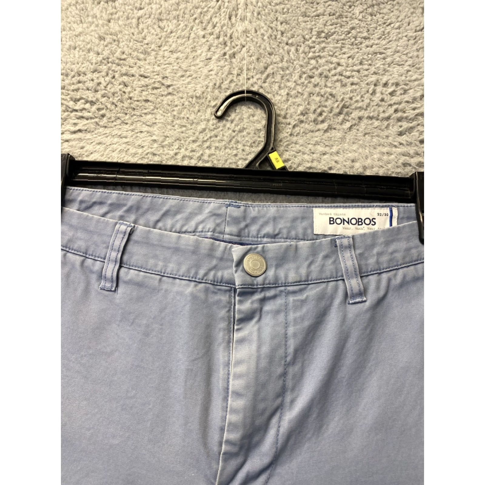 Bonobos VINTAGE Bonobos Men's Chino Pants Size 32x30 Cotton Straight Leg Casual Formal Business Blue Size US 32 / EU 48 - 2 Thumbnail