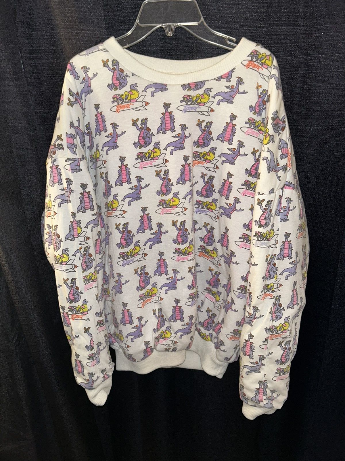 Disney × Vintage RARE 80s Disney Figment Reversible Crewneck Size US L / EU 52-54 / 3 - 3 Thumbnail