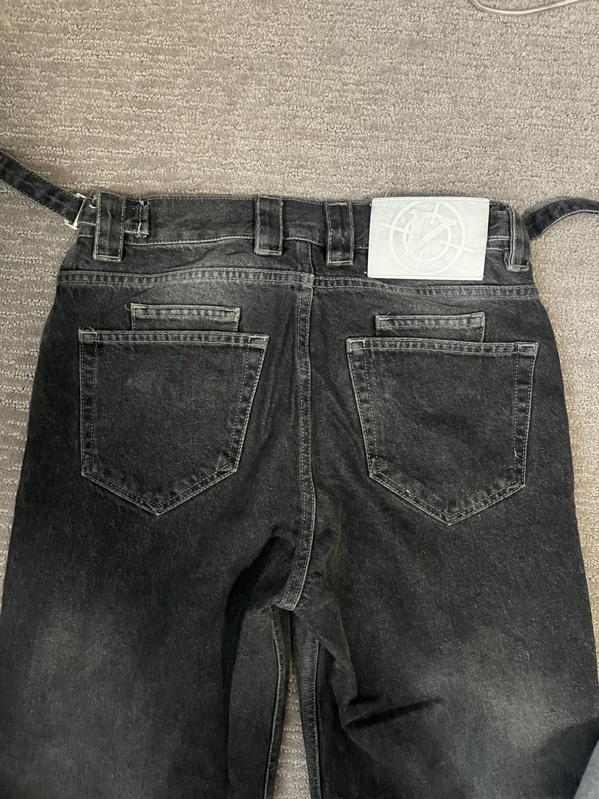 Other Distressed black jeans Size US 30 / EU 46 - 4 Thumbnail