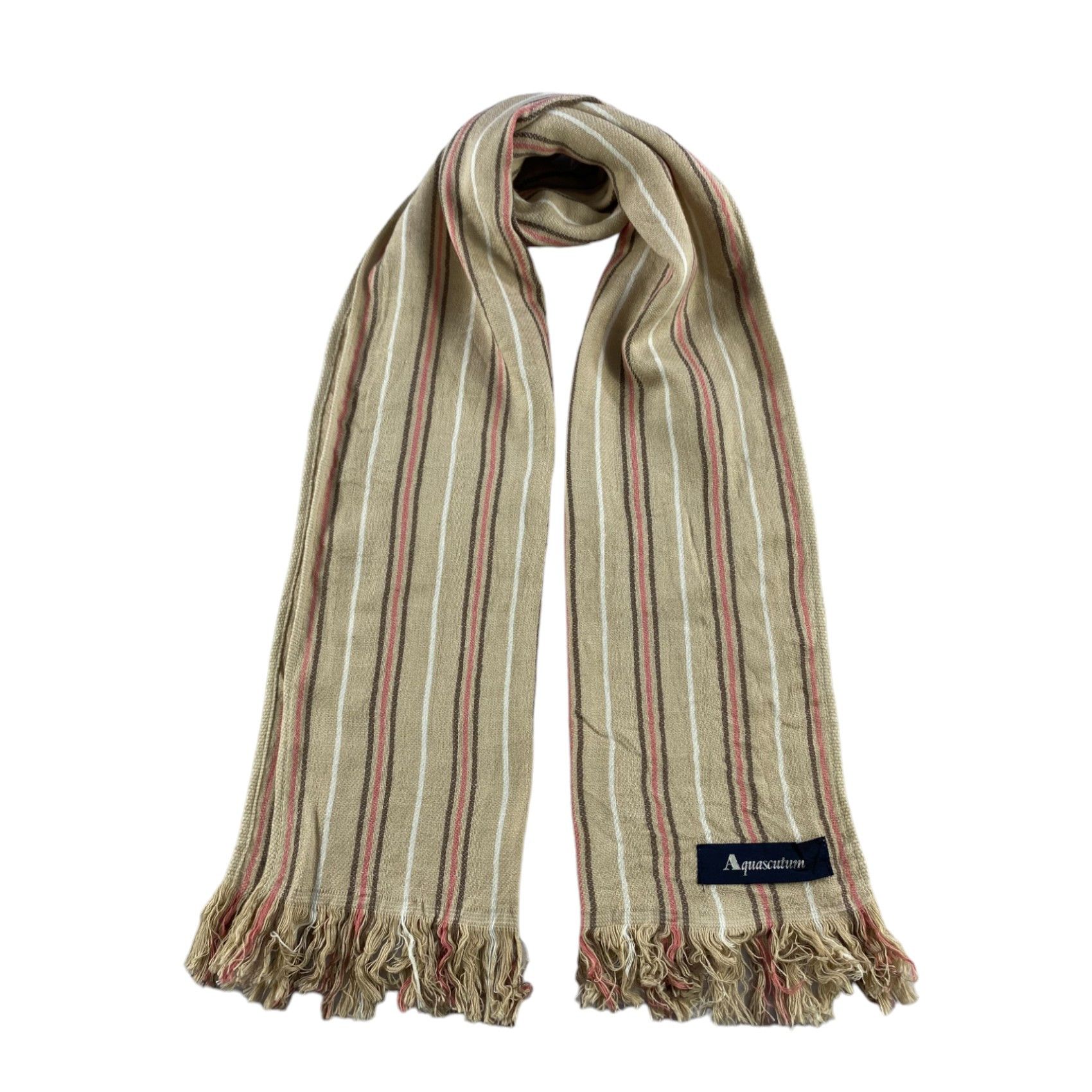 Aquascutum × Vintage Aquascutum Scarf / Muffler / Neckwear Size ONE SIZE - 1 Thumbnail