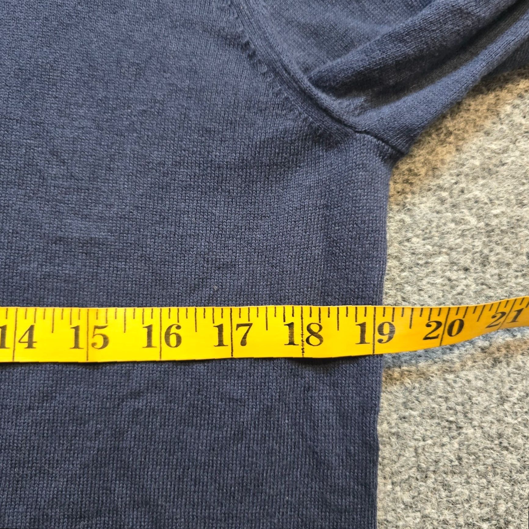 Vineyard Vines Vineyard Vines Sweater Mens Medium Blue 1/4 Zip Cashmere Blend Stretch Career Pullover Mock Neck Fashion Casual Business Mens/Unisex? Size US M / EU 48-50 / 2 - 4 Thumbnail