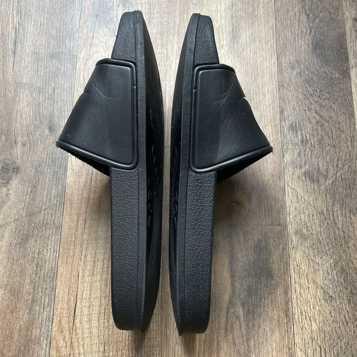 Kappa Kappa Black Unisex Sporty Slide Sandals Size US 8 / EU 41 - 2 Thumbnail