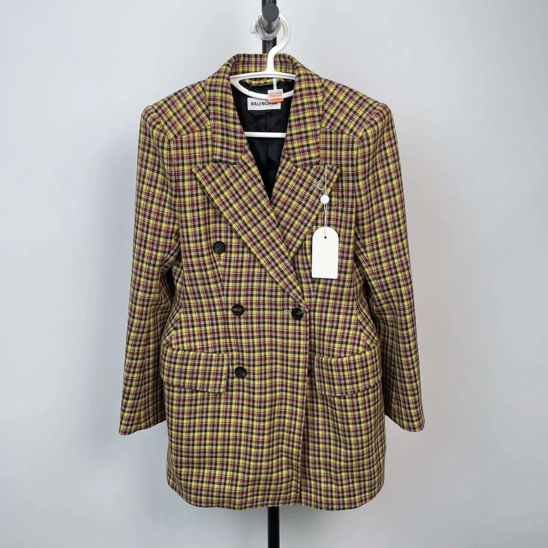 Balenciaga Balenciaga Women's Wool Jacket 38 Size XS / US 0-2 / IT 36-38 - 1 Thumbnail