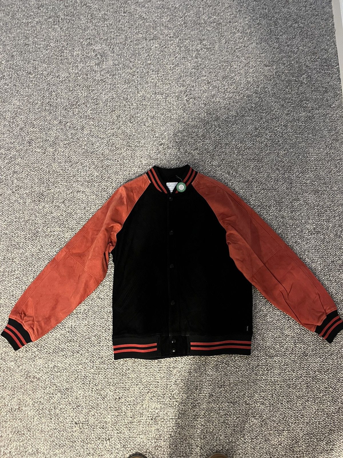 Ss17 Supreme Suede Varsity Jacket Supreme Suede Varsity Jacket