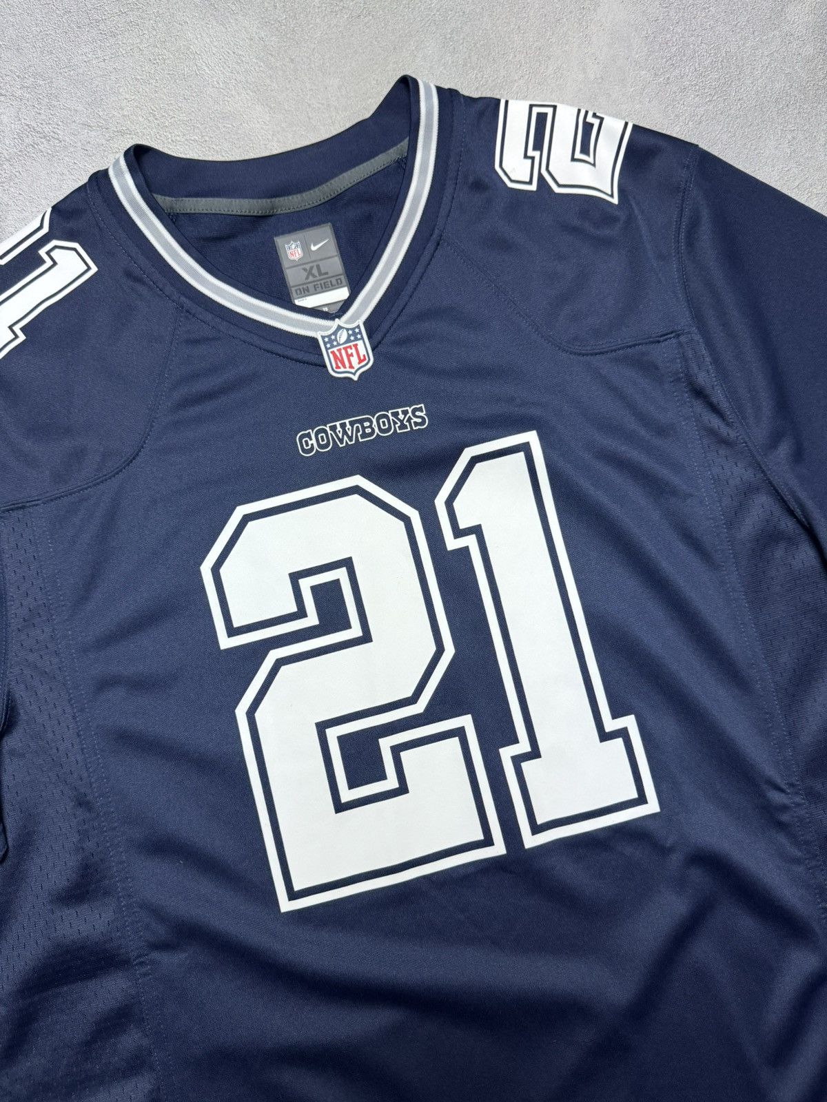 Nike Nike Dellas Cowboys Ezekiel Elliot #21 NFL Shirt Jersey Size US XL / EU 56 / 4 - 3 Thumbnail