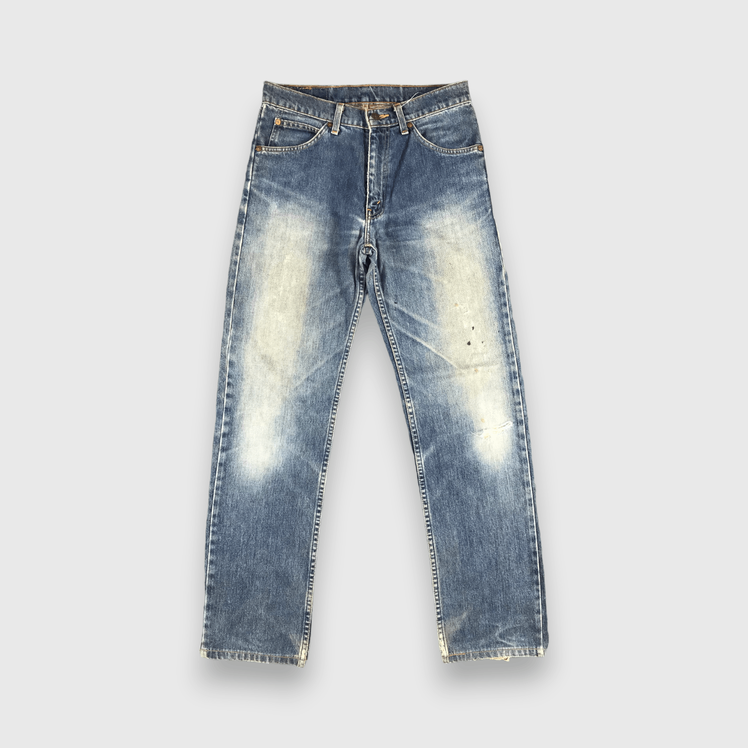 Levi's 90s Vintage Blue Wash Levis 607 Jeans-J1796 Size US 31 - 1 Thumbnail