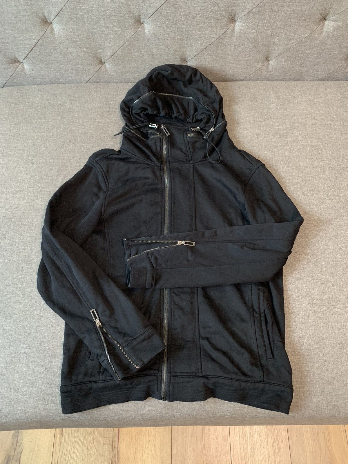 Other Blackgateone Avantgarde Zip Hoodie Size US L / EU 52-54 / 3 - 2 Thumbnail