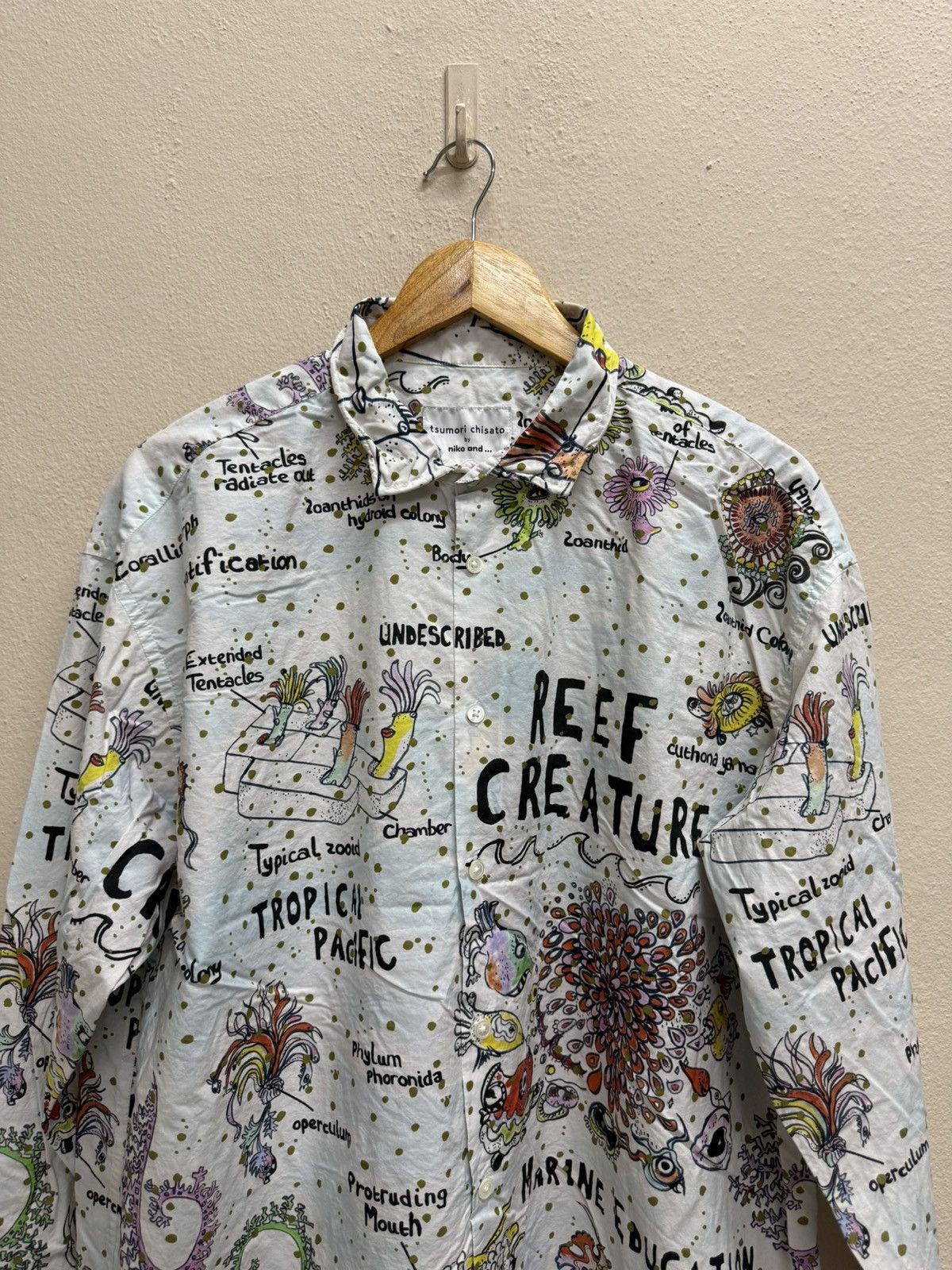 Issey Miyake × Japanese Brand × Tsumori Chisato Tsumori Chisato by niko and oversized shirt dreses button up Size L / US 10 / IT 46 - 19 Thumbnail