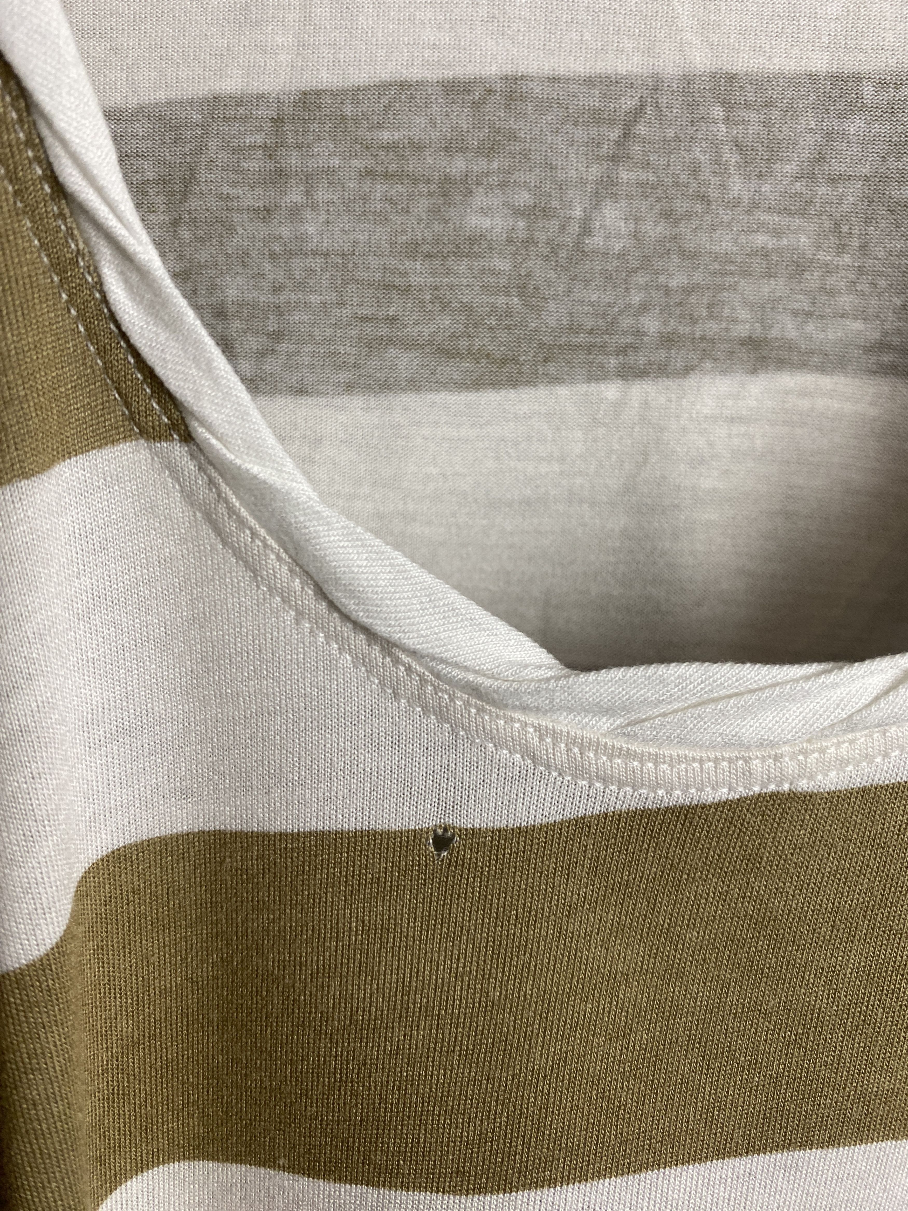 Burberry Burberry striped small logo t-shirt tee Size S / US 4 / IT 40 - 4 Thumbnail