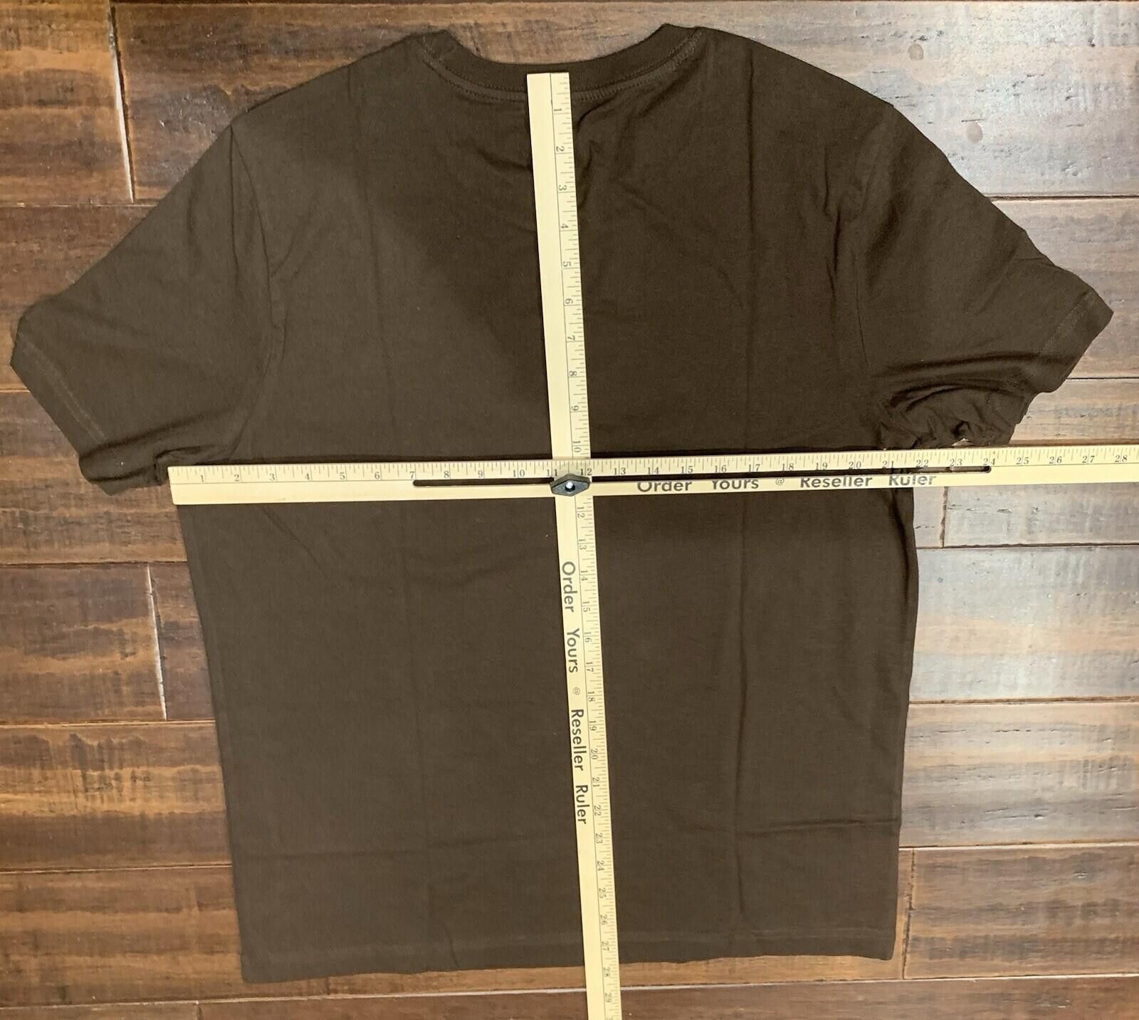 Other Men's Large Brown Crew Neck Short Sleeve T-Shirt Size US L / EU 52-54 / 3 - 8 Thumbnail