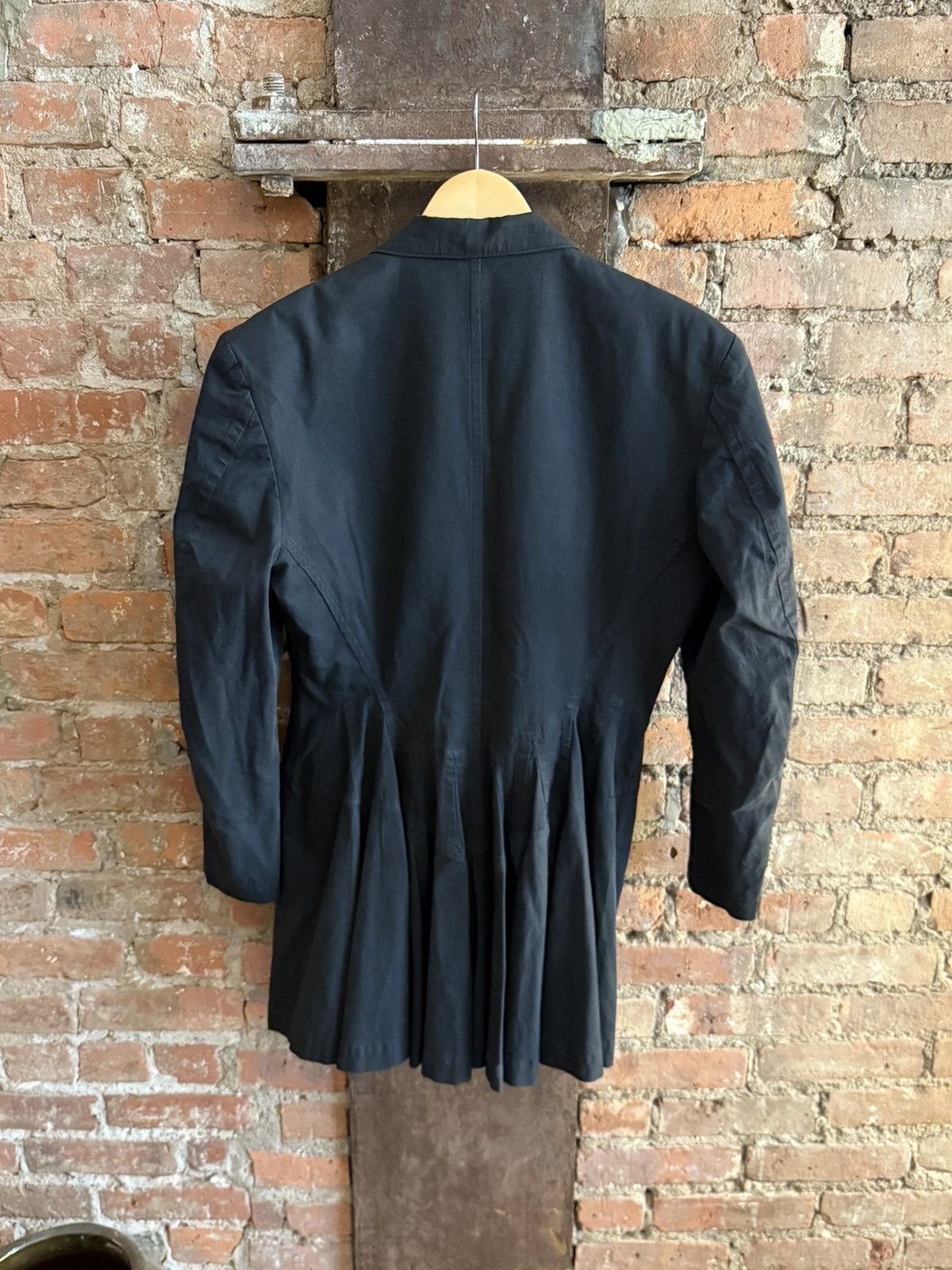 Yohji Yamamoto Vintage Yohji Cotton Tailored Jacket Size US M / EU 48-50 / 2 - 4 Thumbnail