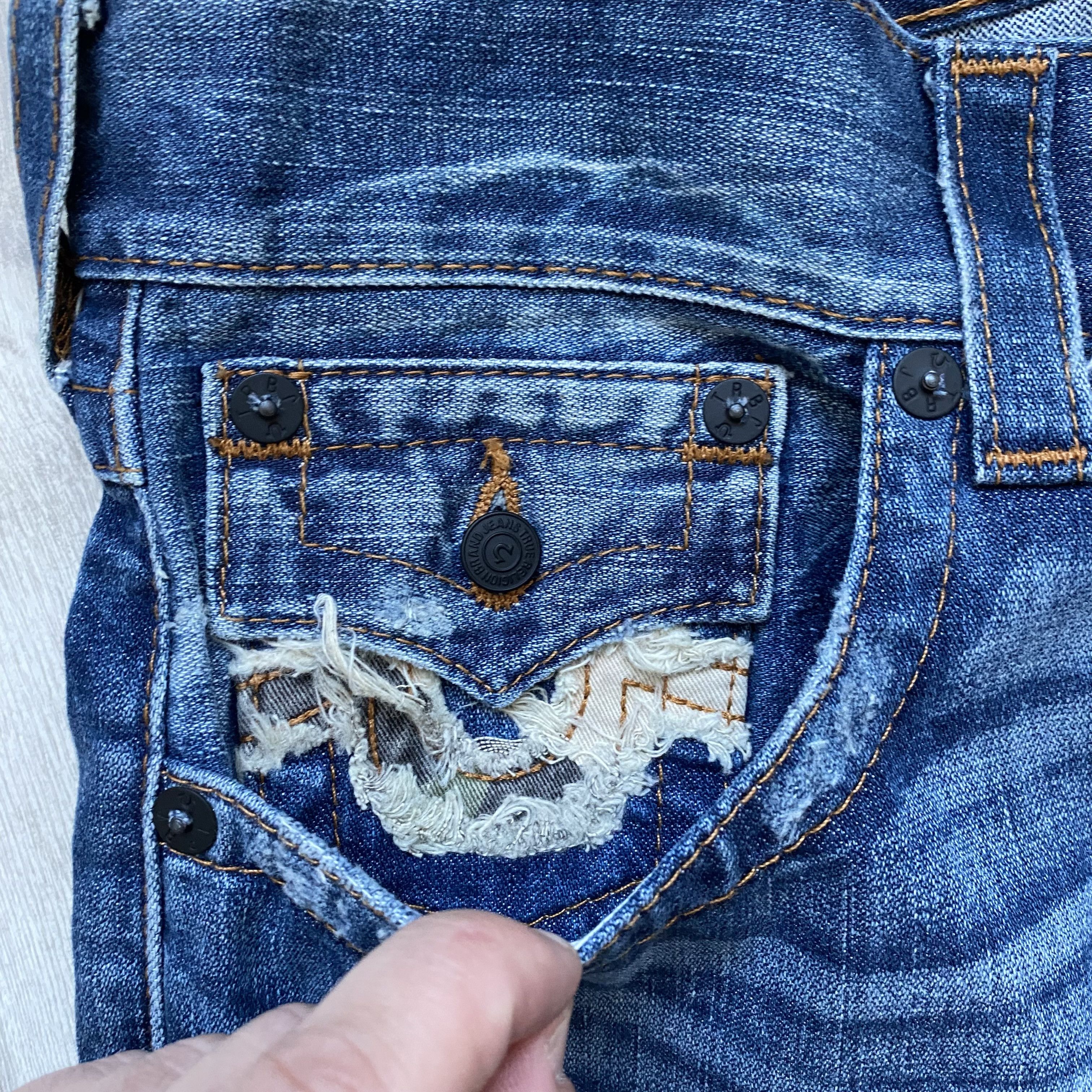 True Religion 👖NWT Y2K True Religion jeans camouflage logo RRP $230 Size US 34 / EU 50 - 10 Thumbnail