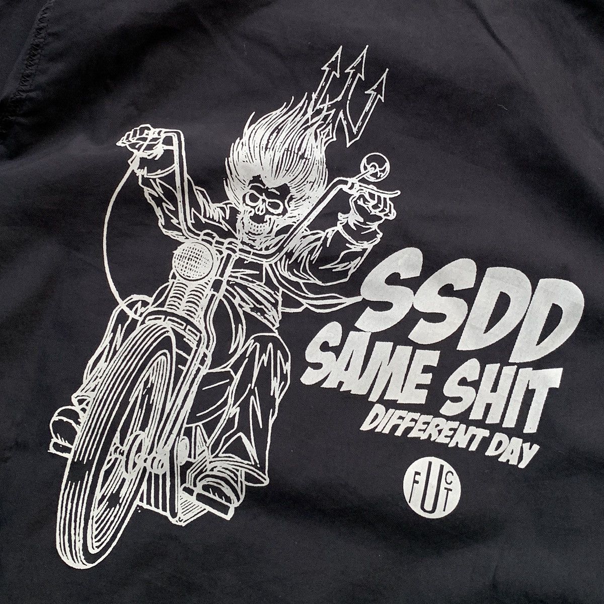 FUCT FUCT SSDD Ghost Riders Coach Jacket Size US S / EU 44-46 / 1 - 13 Thumbnail