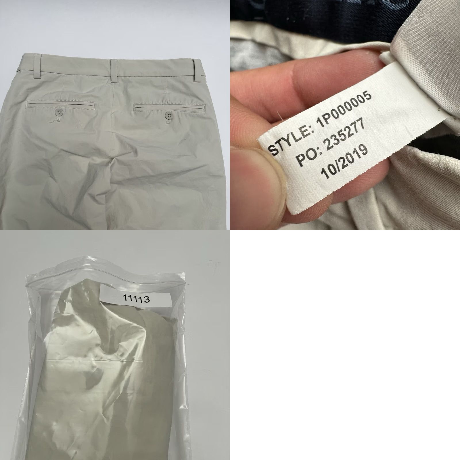 Vineyard Vines Vineyard Vines Men's Pants Chino Stretch 28x32 White/Ivory On The Go 5-Pocket Mesure 32in Size US 28 / EU 44 - 9 Thumbnail