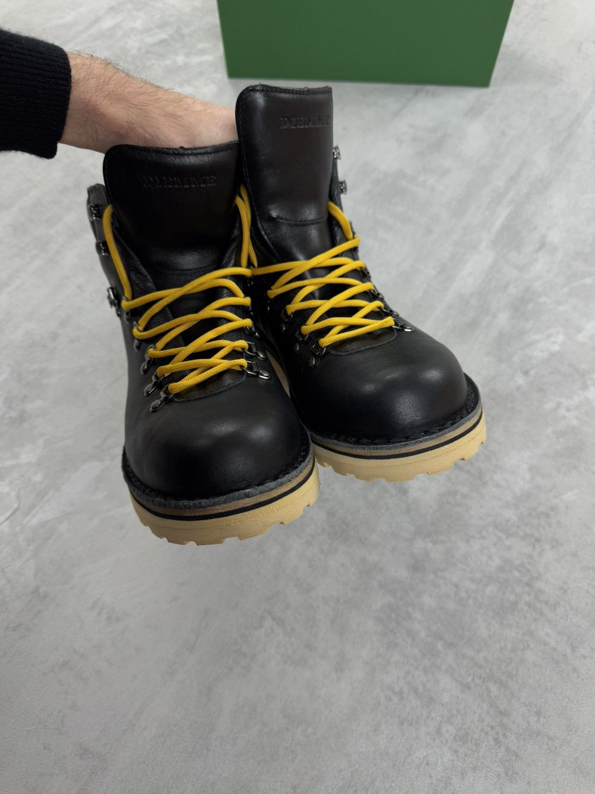 Other DIEMME Boots ROCCIA VET Black Leather Mens Size 46 Size US 12 / EU 45 - 6 Thumbnail