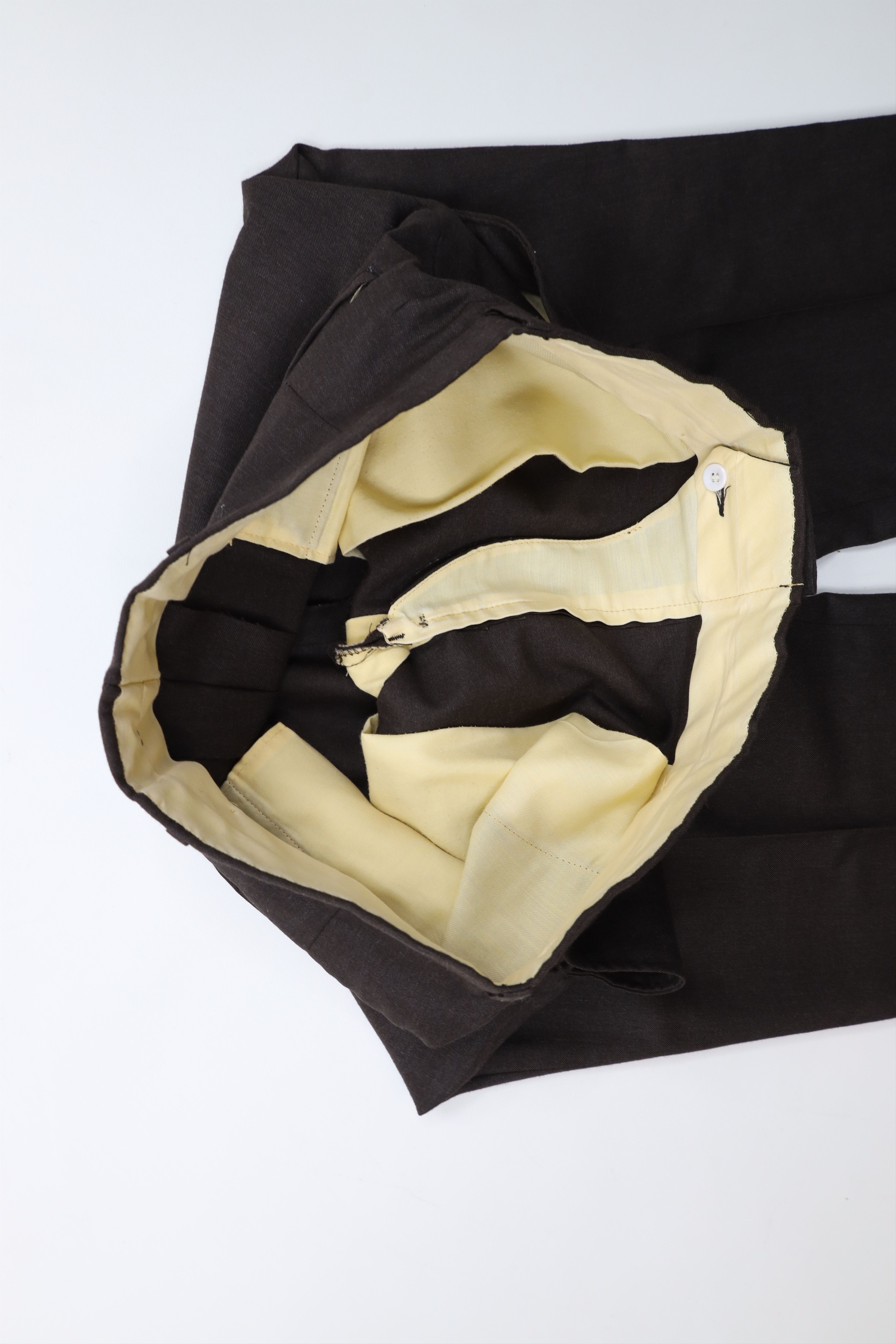 Vintage Vintage 60s 70s Streetwear Bottoms Chino Pants Brown USA Size US 34 / EU 50 - 6 Thumbnail