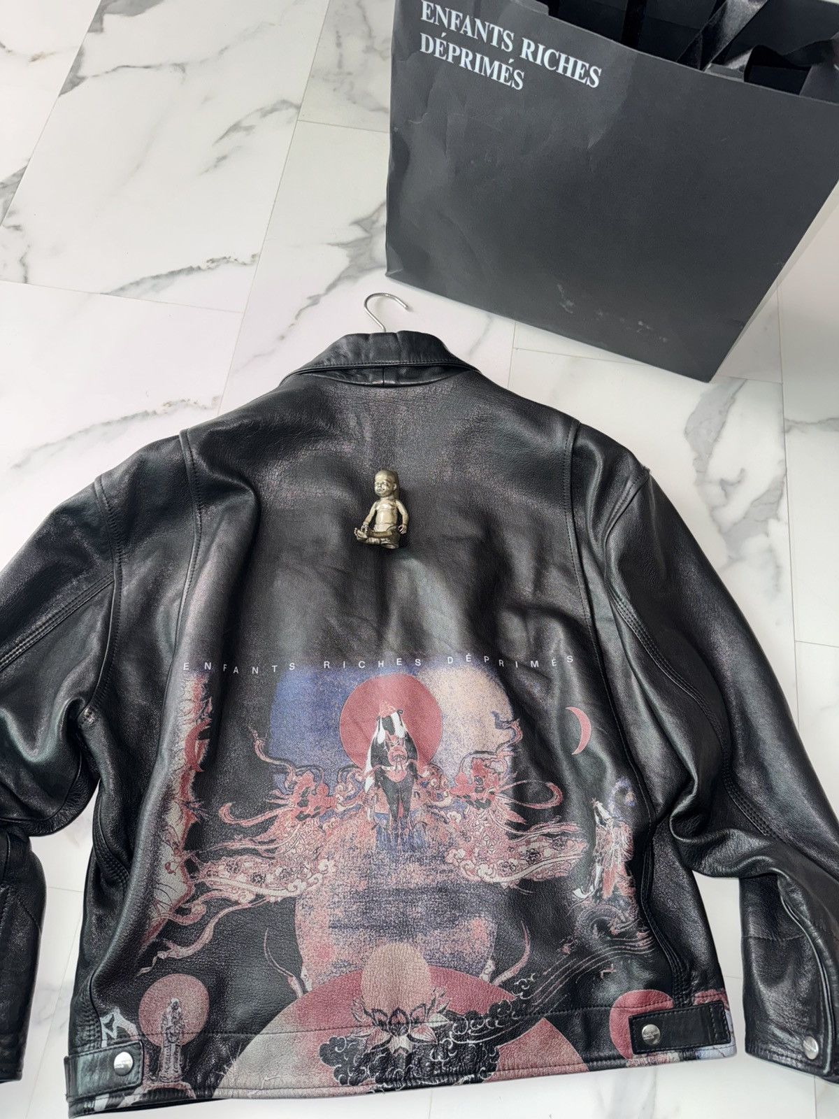 Enfants Riches Deprimes ERD himalayan junkie leather jacket Size US M / EU 48-50 / 2 - 6 Thumbnail